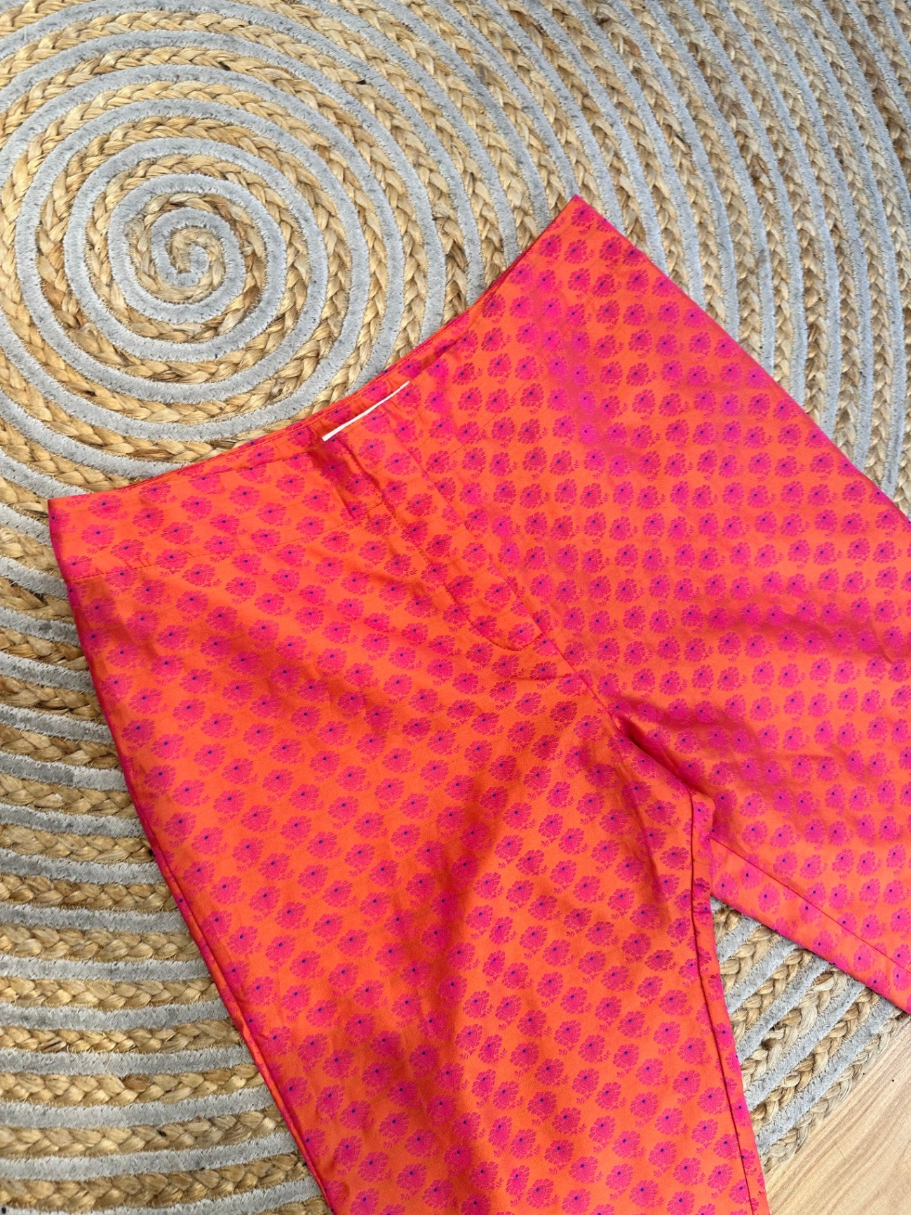 Keith Matheson Fuchsia - Crop Pants - Size 14