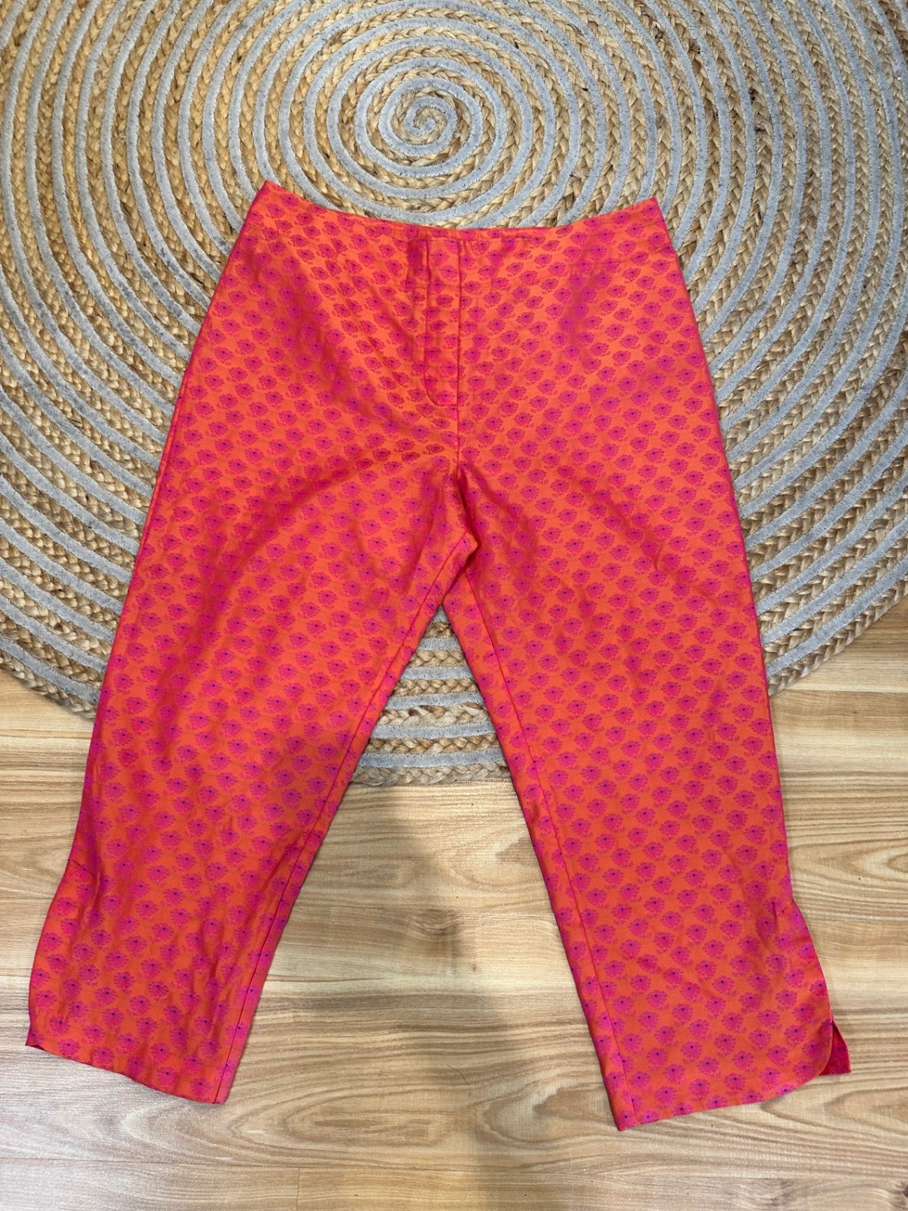 Keith Matheson Fuchsia - Crop Pants - Size 14