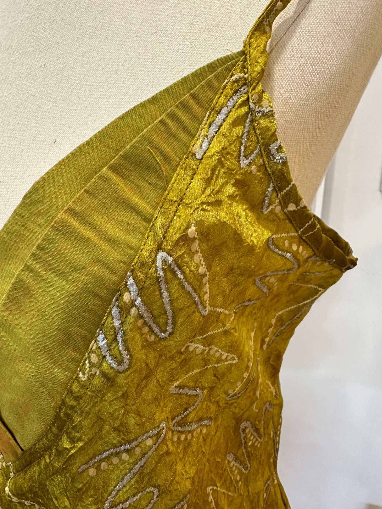 Tommy Collection - Camisole - 100% Cotton - Medium - Chartreuse