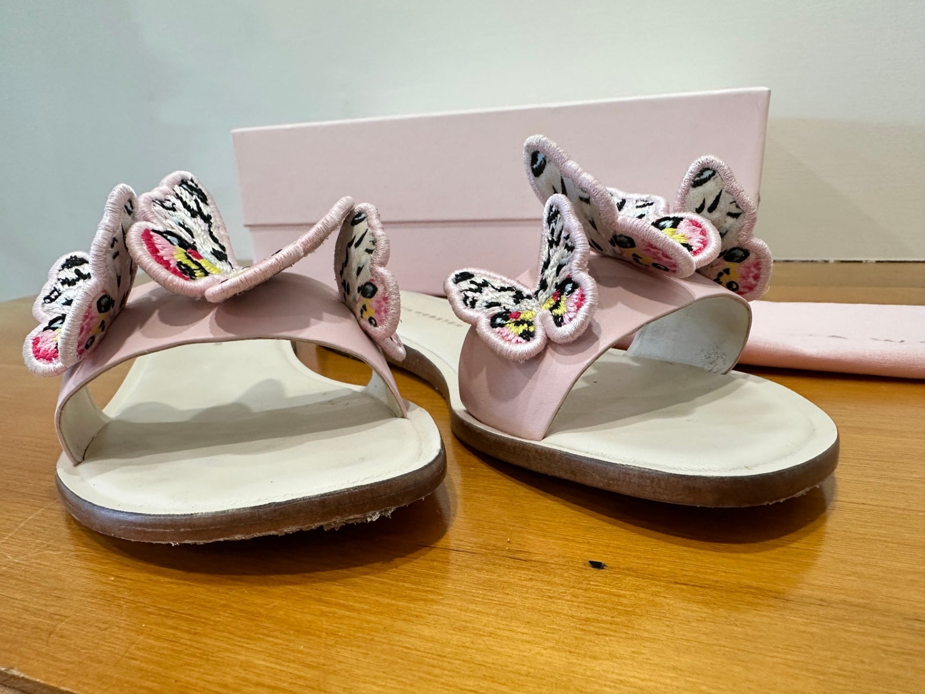 Sophia Webster - Butterfly Sandals - Size 39.5 - Pink