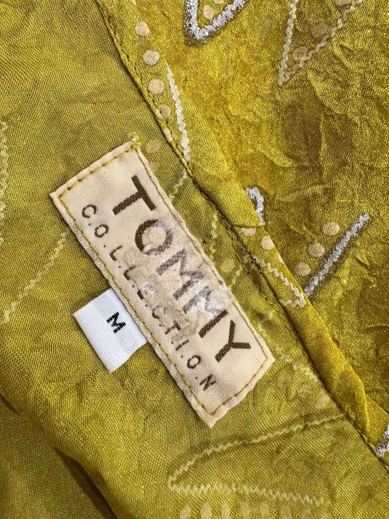 Tommy Collection - Camisole - 100% Cotton - Medium - Chartreuse