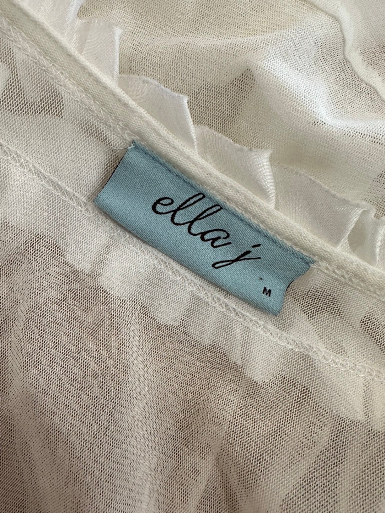 Ella-J - Summer Cardigan - Medium - Cream