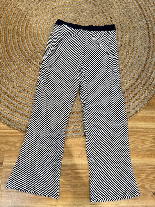 Trelise Cooper - Pants - Medium / Large - Blue / White Stripes