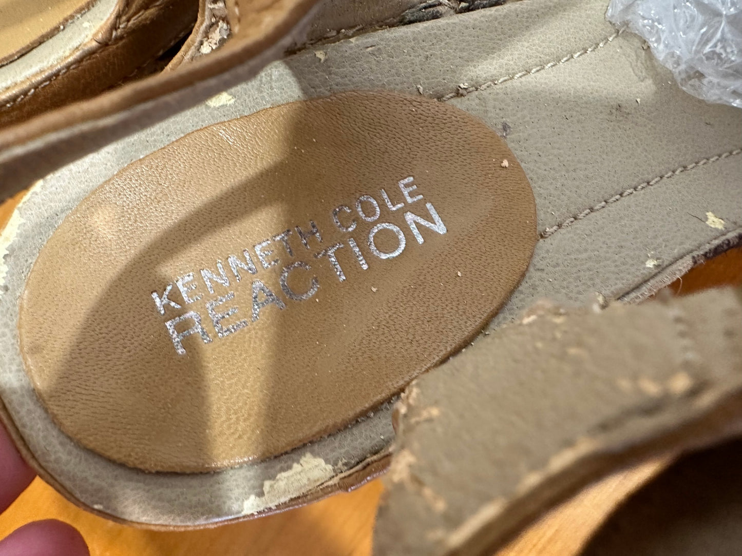 Kenneth Cole - Wedge Sandals - Size 8 - Animal Print