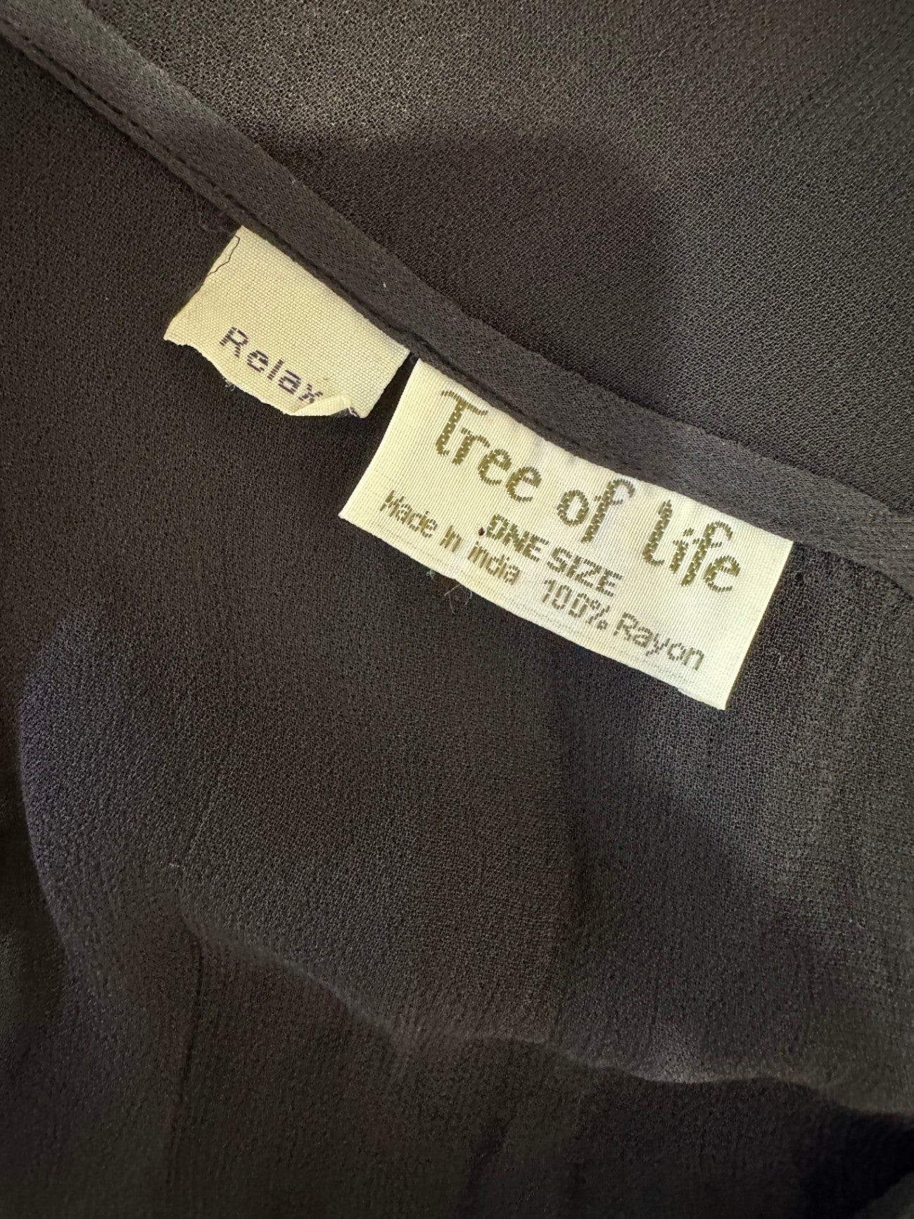 Tree of Life - Blouse - One Size - Black
