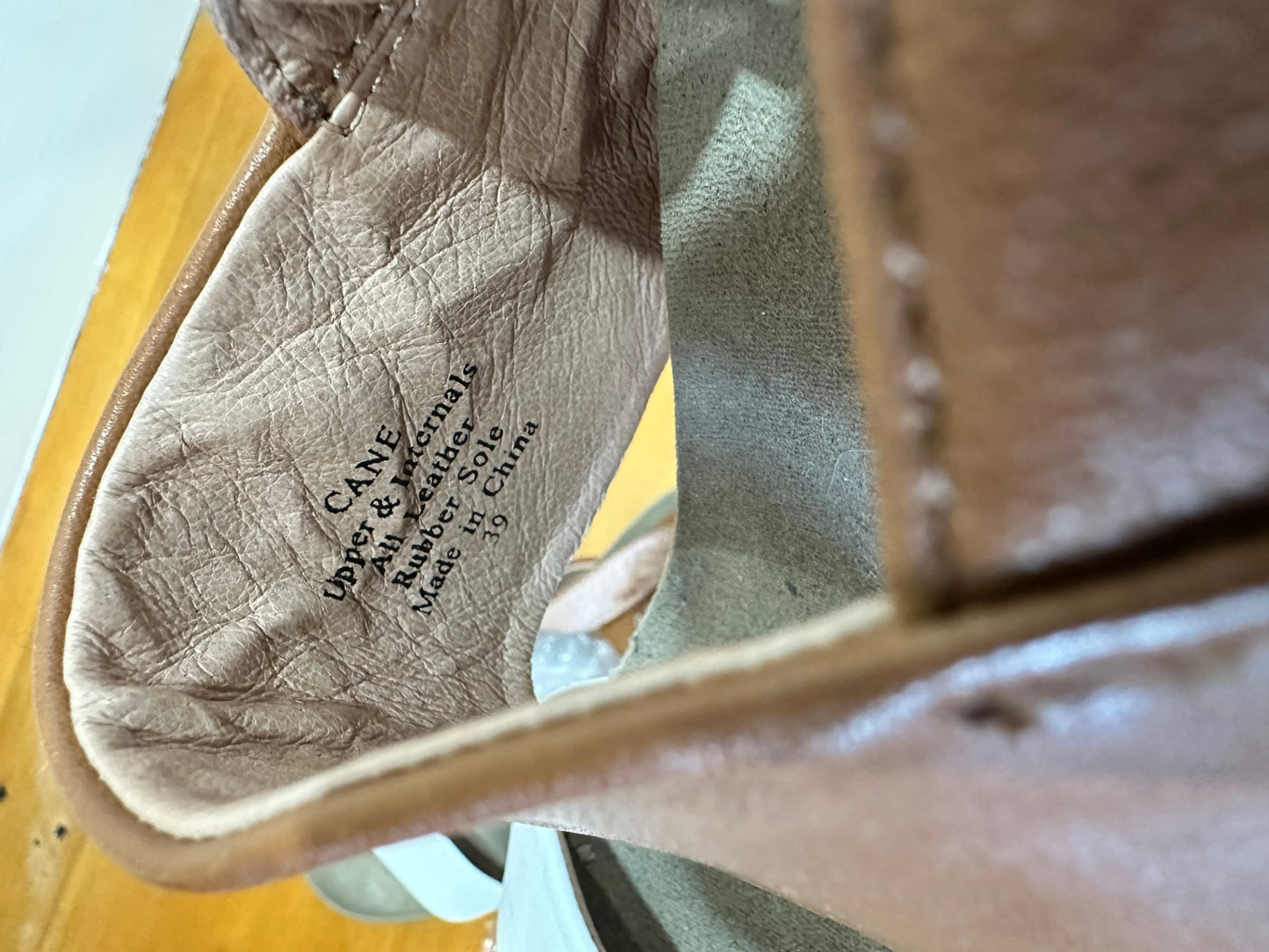 Wittner Sandals 39 Beige and Brown