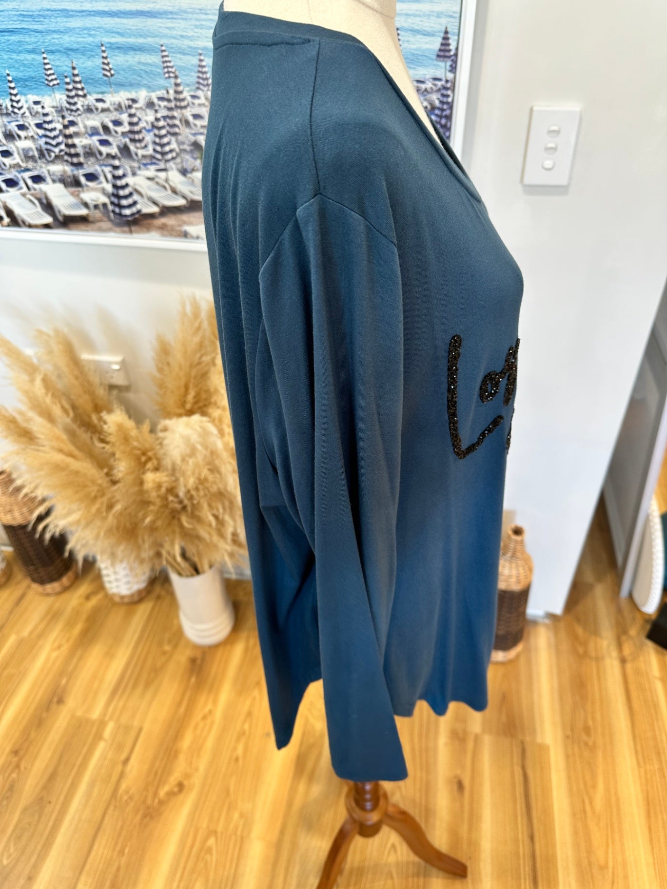 Betty Basics - Los Angeles Top - Size 18 - Blue