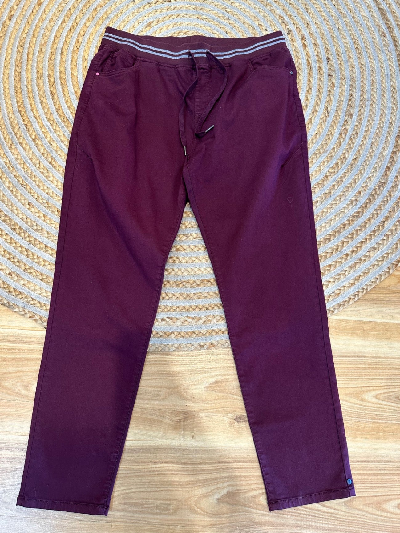 Elm Lifestyle Pants - Size 16 - Burgundy