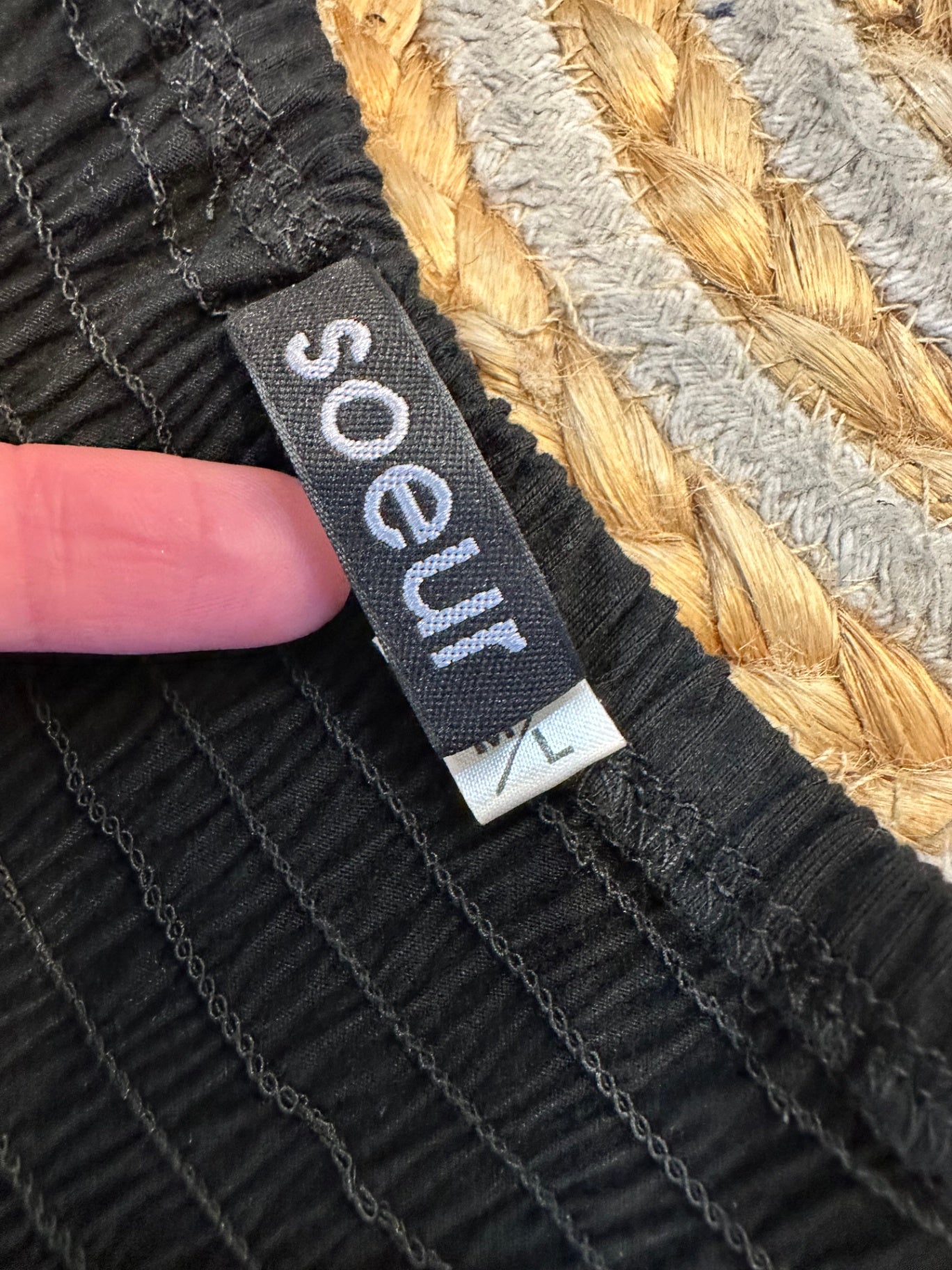 Soeur Jumpsuit - Medium / Large - Black