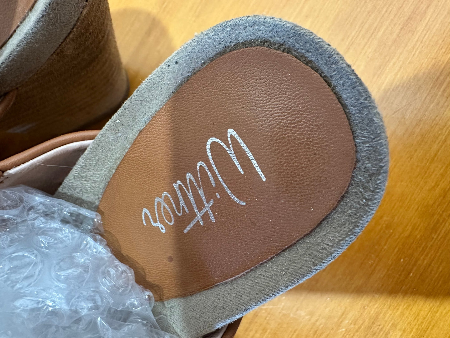 Wittner Sandals 39 Beige and Brown