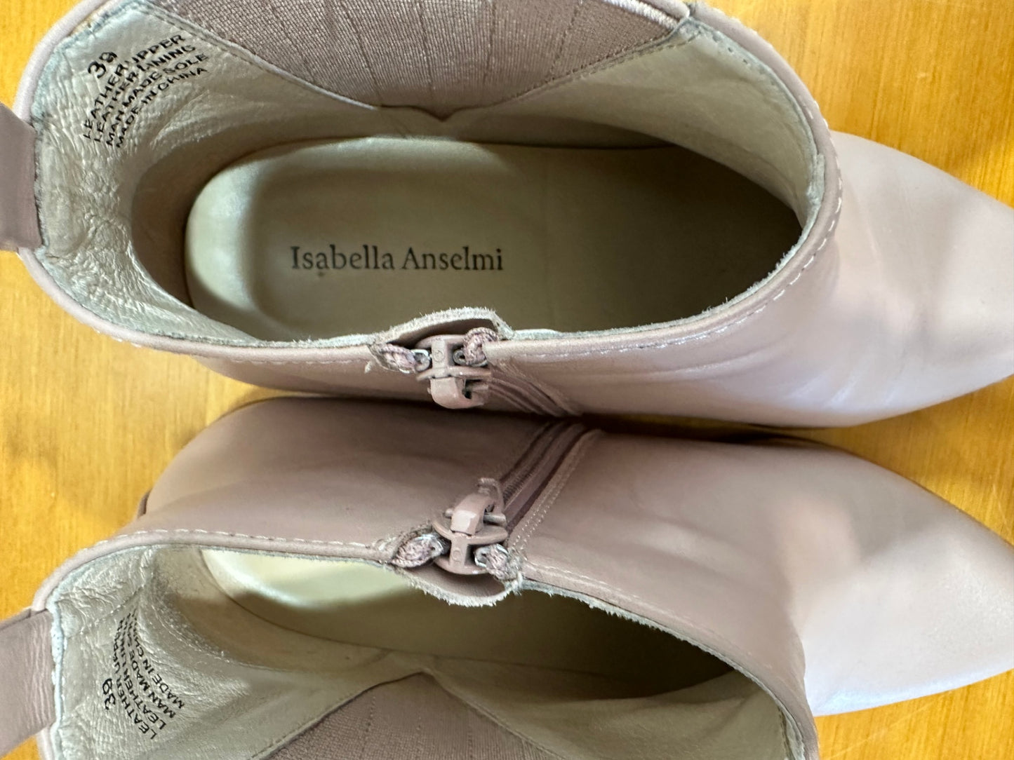 Isabella Anselmi - Ankle Boots - Size 39 Pink