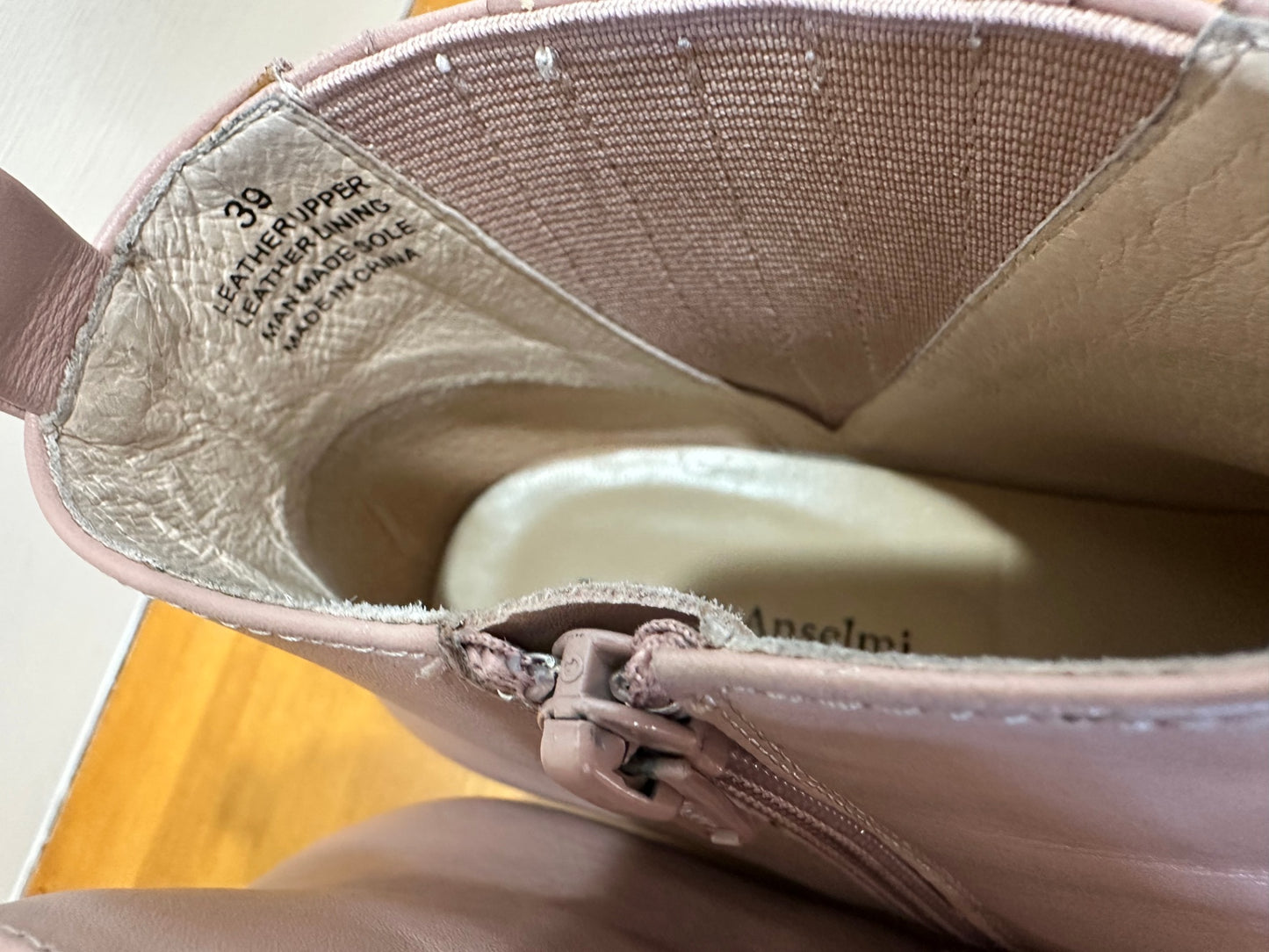 Isabella Anselmi - Ankle Boots - Size 39 Pink