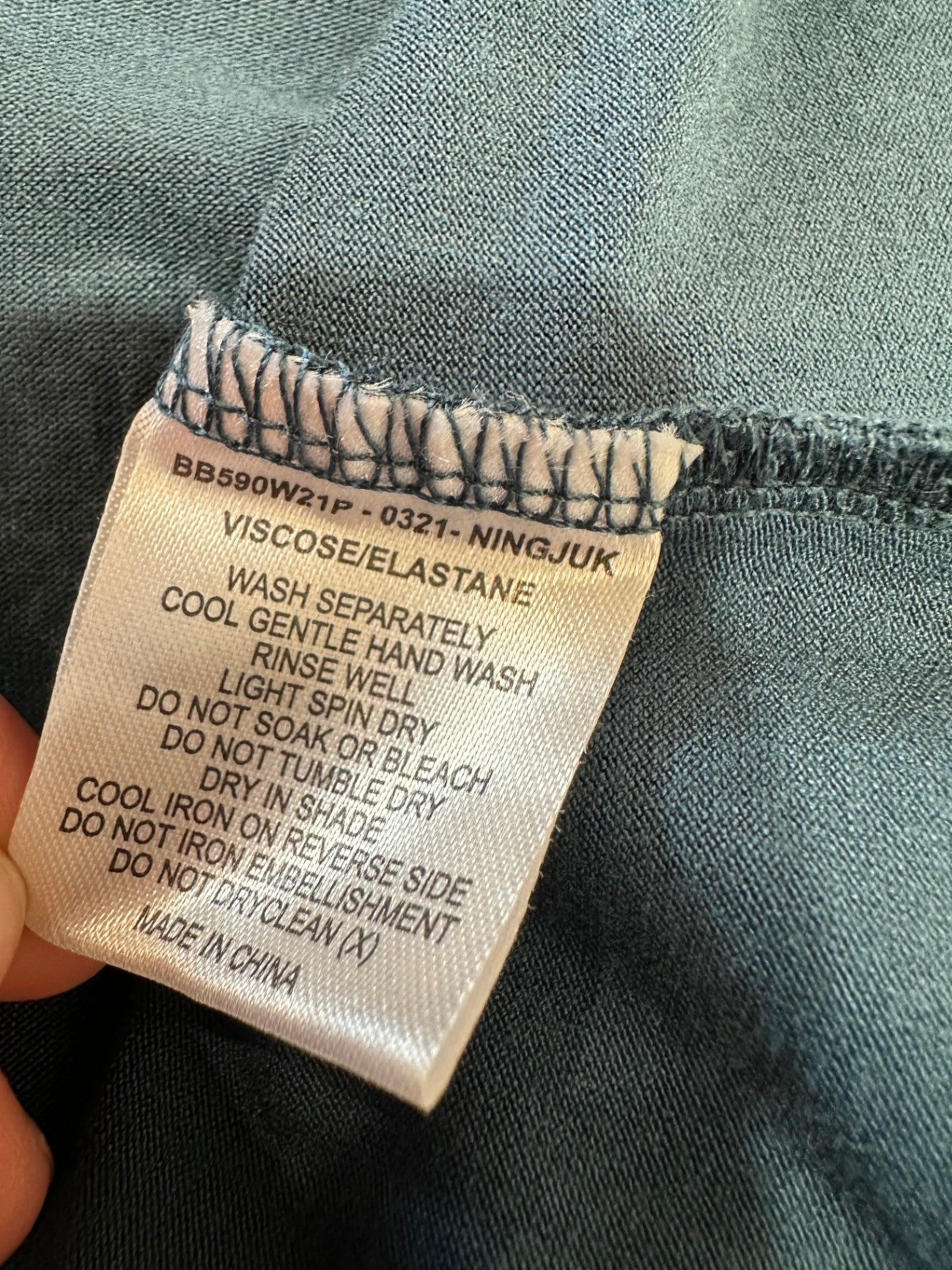 Betty Basics - Los Angeles Top - Size 18 - Blue