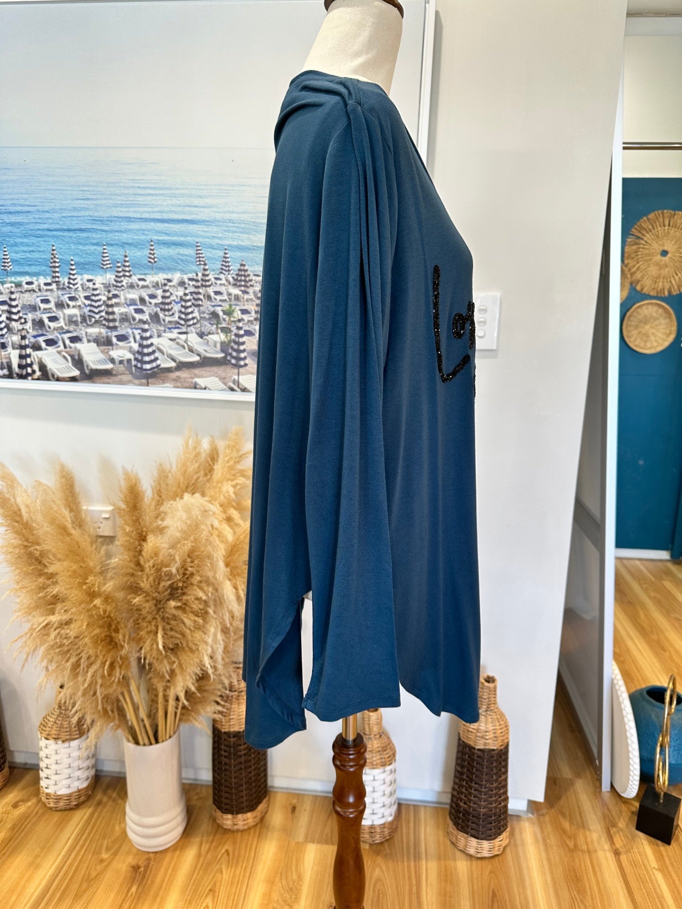 Betty Basics - Los Angeles Top - Size 18 - Blue