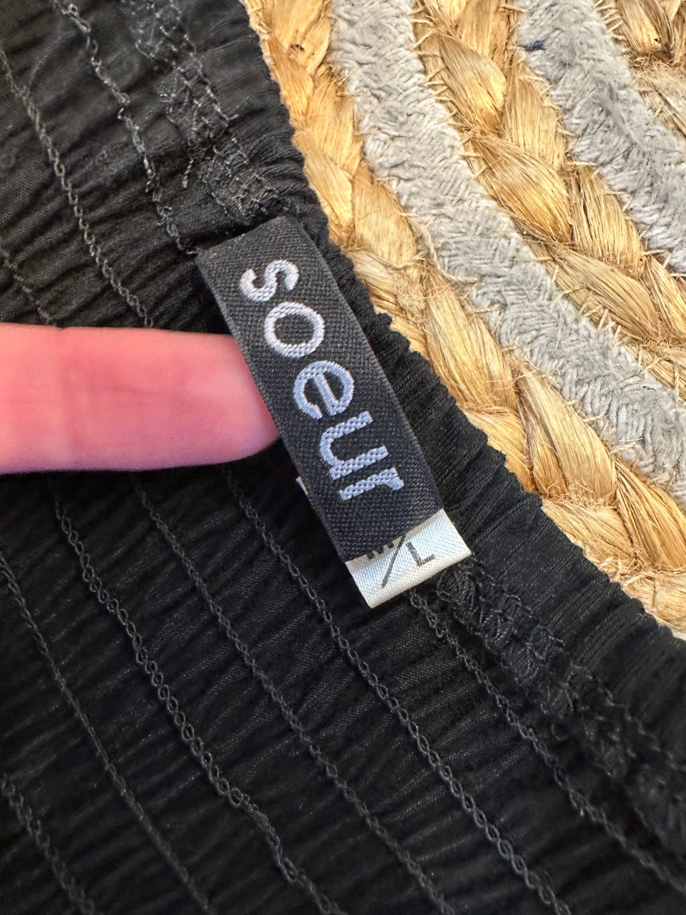 Soeur Jumpsuit - Medium / Large - Black