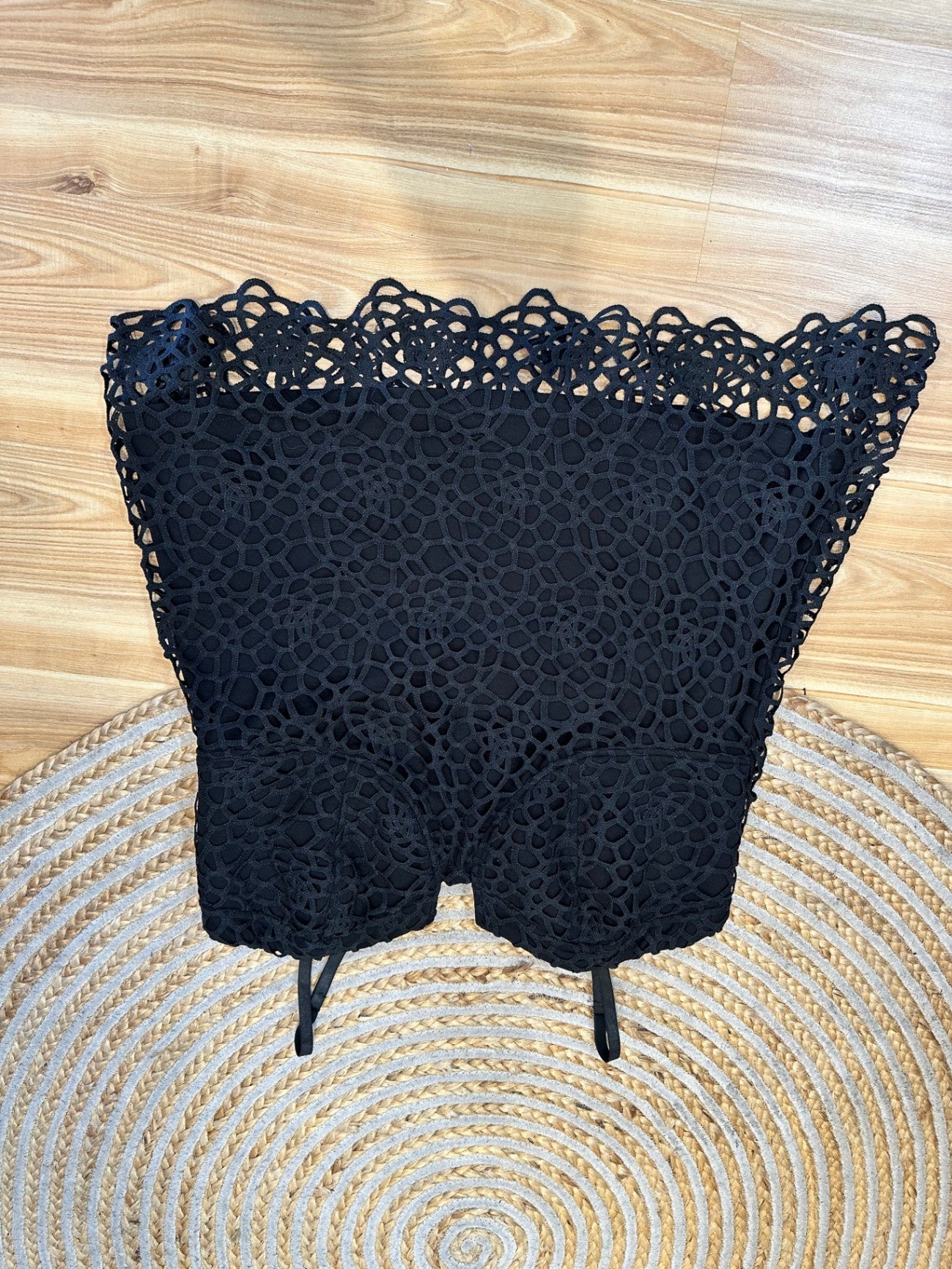 City Chic - Lace Camisole Top - Size 20 - Black