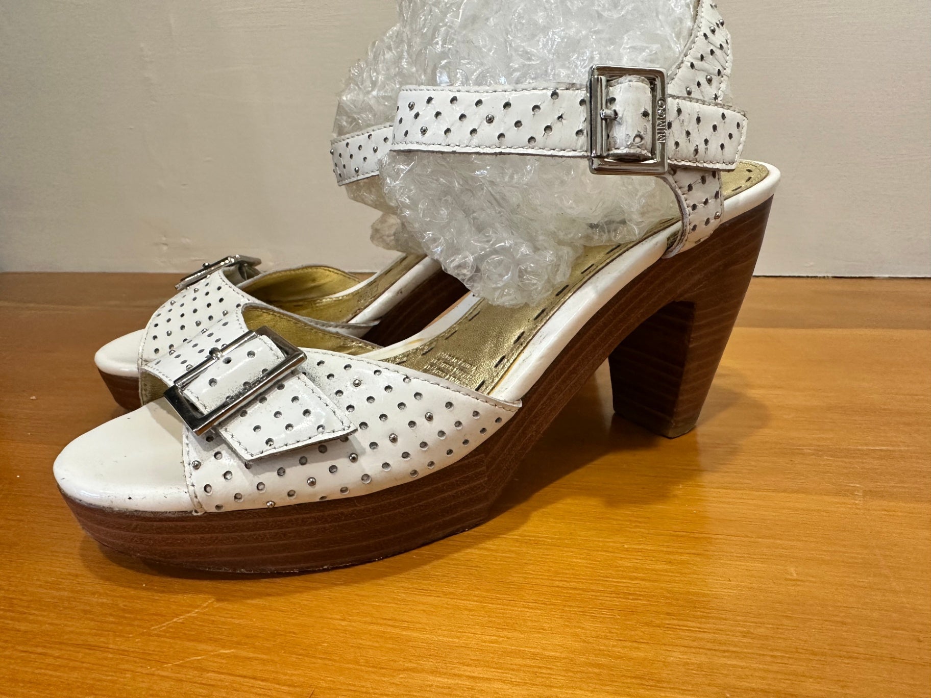 Mimco Sandals - Size EU 38 - White