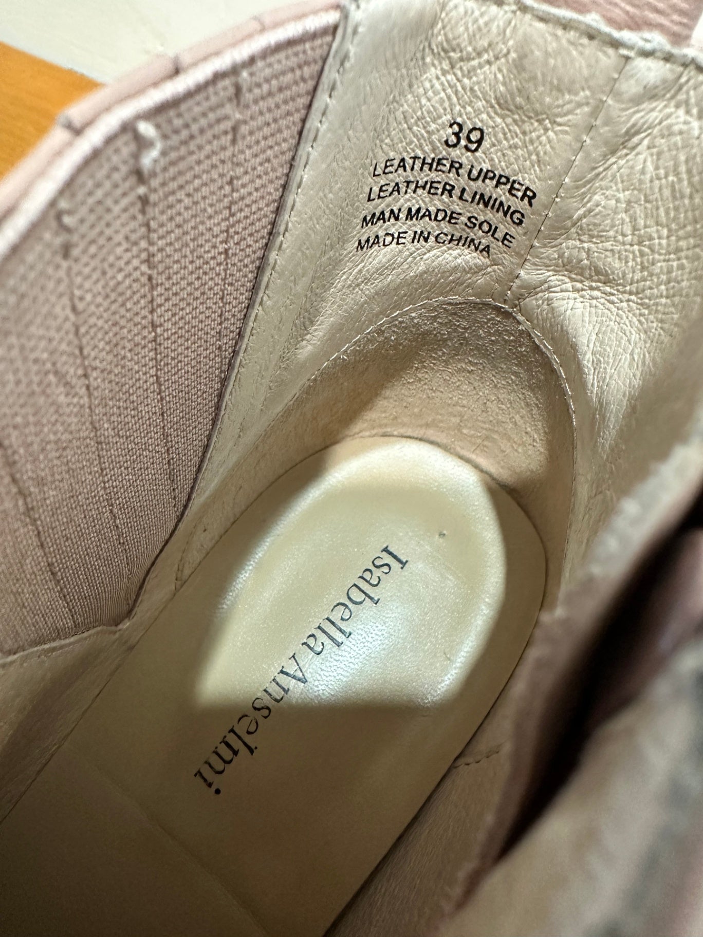 Isabella Anselmi - Ankle Boots - Size 39 Pink