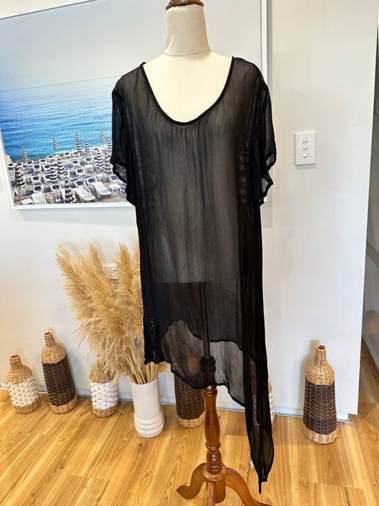 Tree of Life - Blouse - One Size - Black