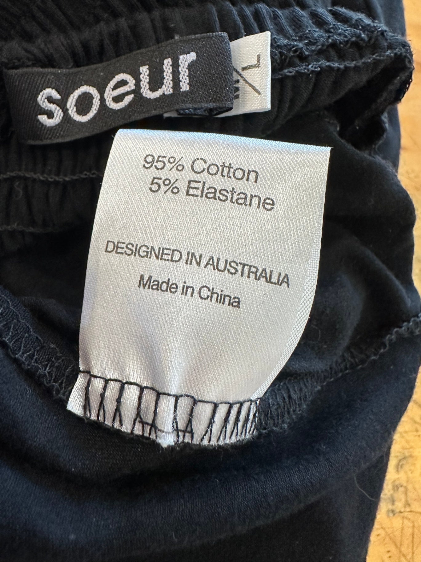 Soeur Jumpsuit - Medium / Large - Black