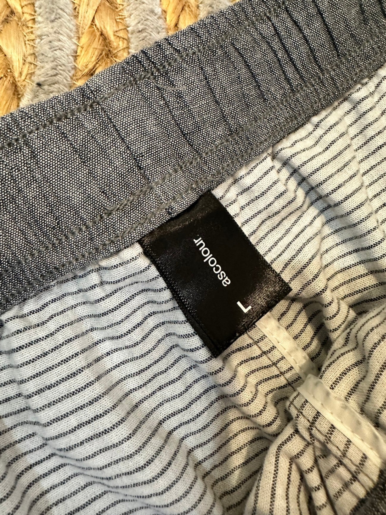 100% Cotton - AS Colour - Pants - Large - Grey