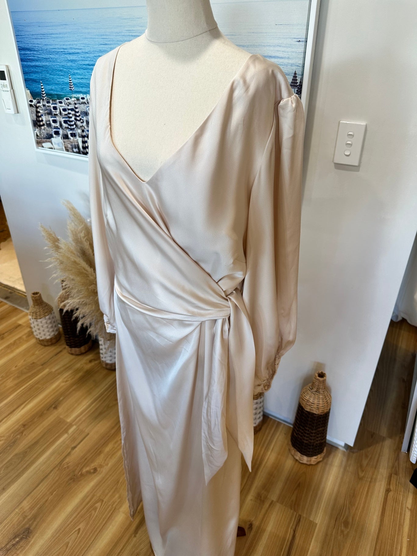 Esther + Co - Dress - Size 18 - Champagne - NEW