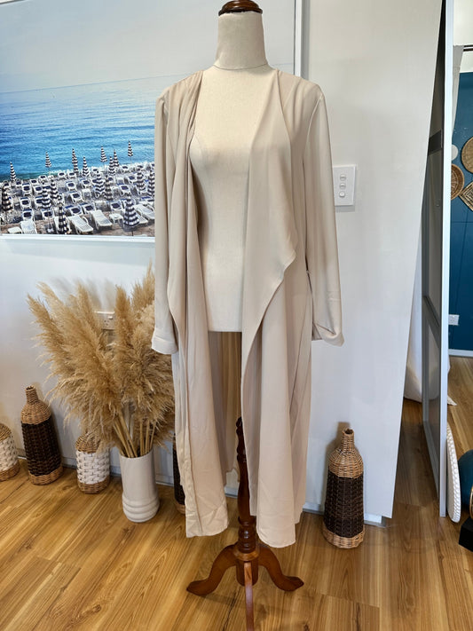 Studio 12 - Duster Coat - One Size - Beige