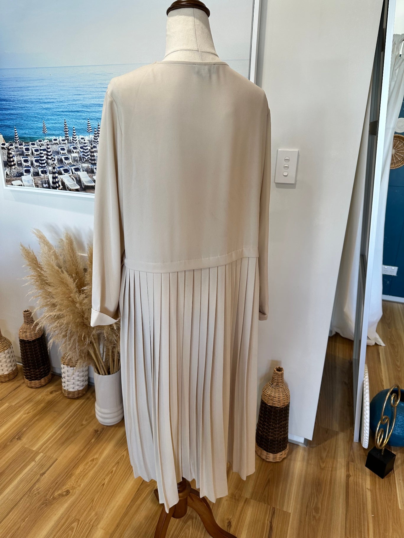 Studio 12 - Duster Coat - One Size - Beige