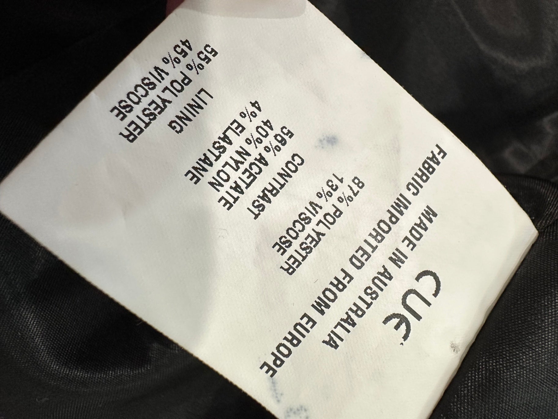 Cue Cropped Blazer - Size 8 - Autumn Tones