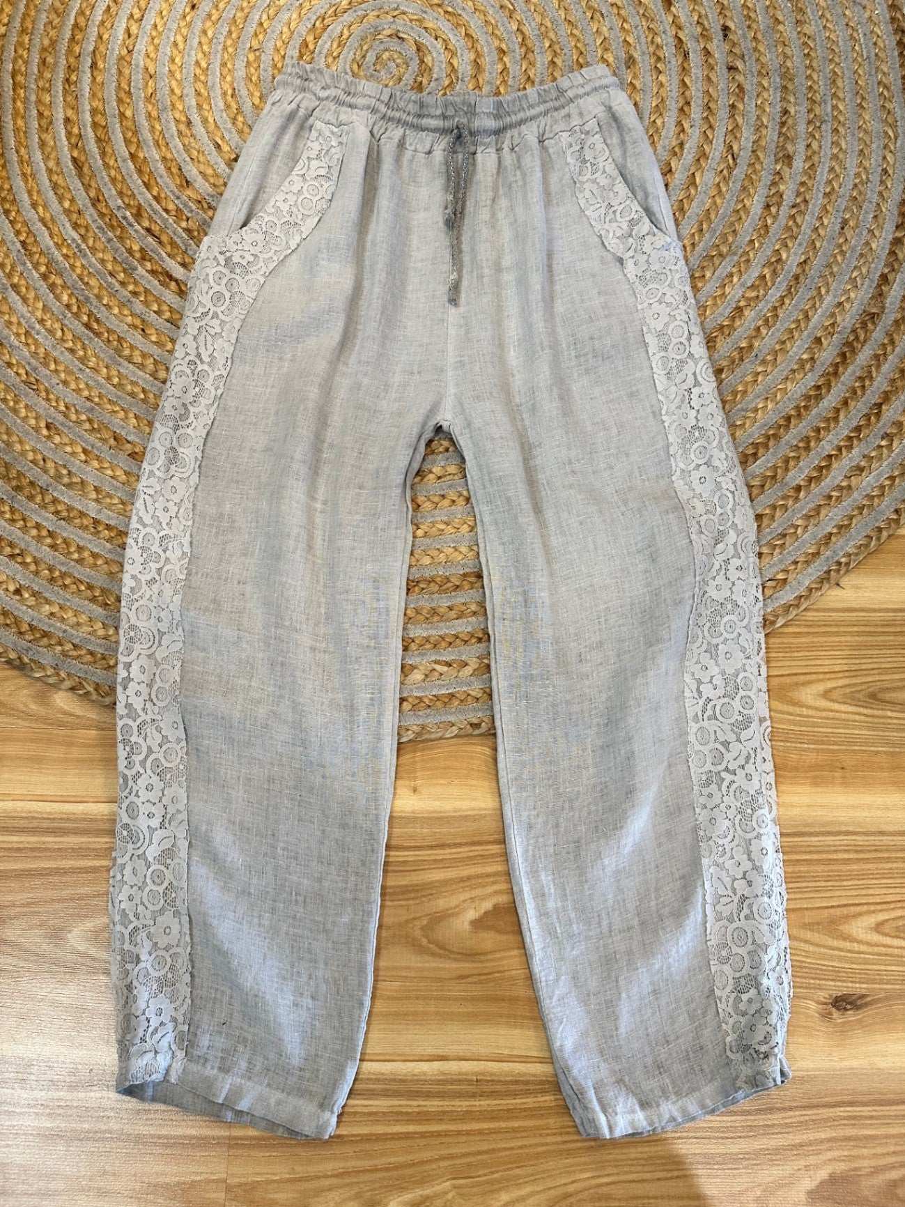 Imagine - Made in Italy - Pants - Small - Light Grey