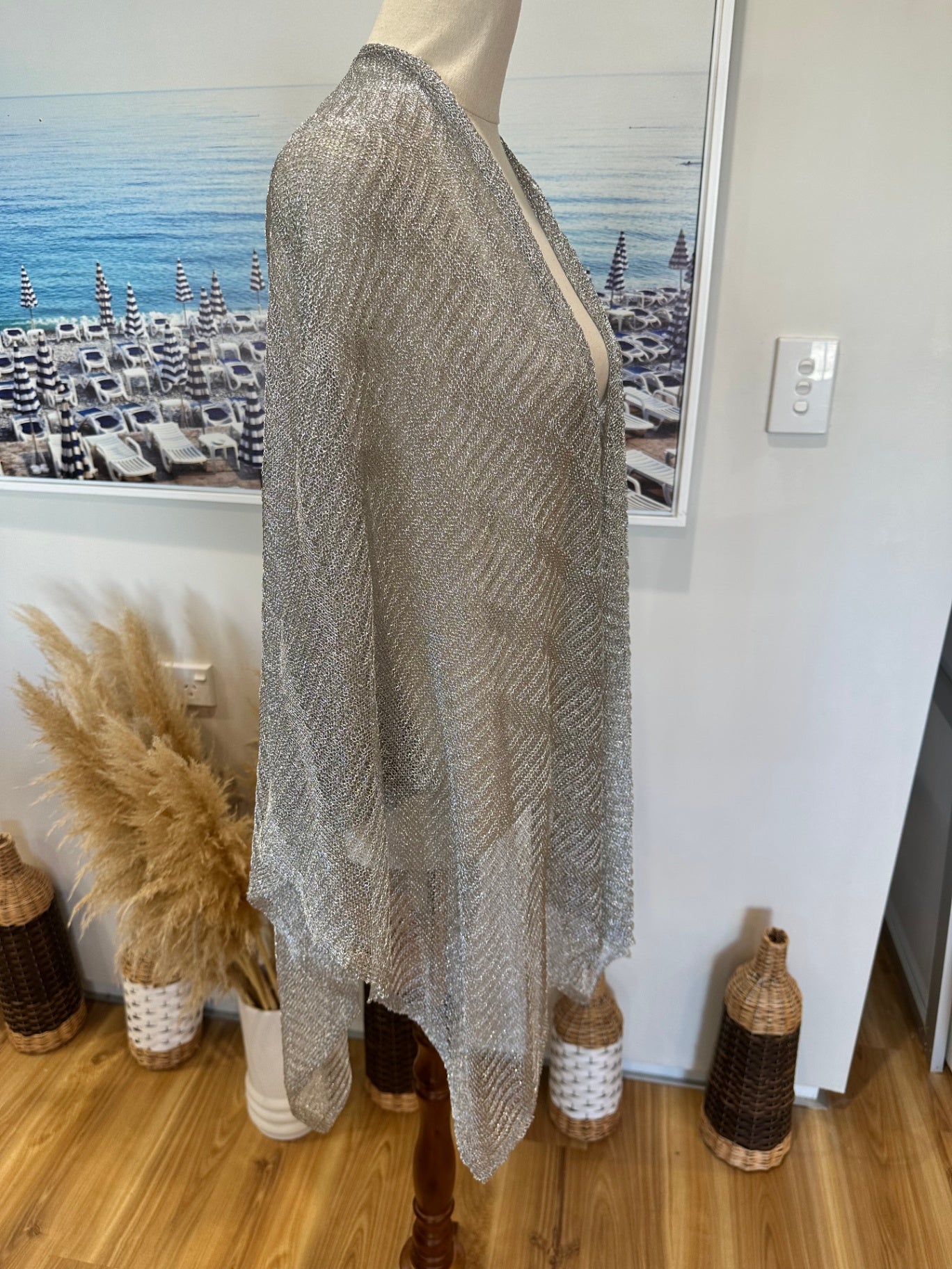 Boston Bailey - Silver - Shawl / Shrug - NEW