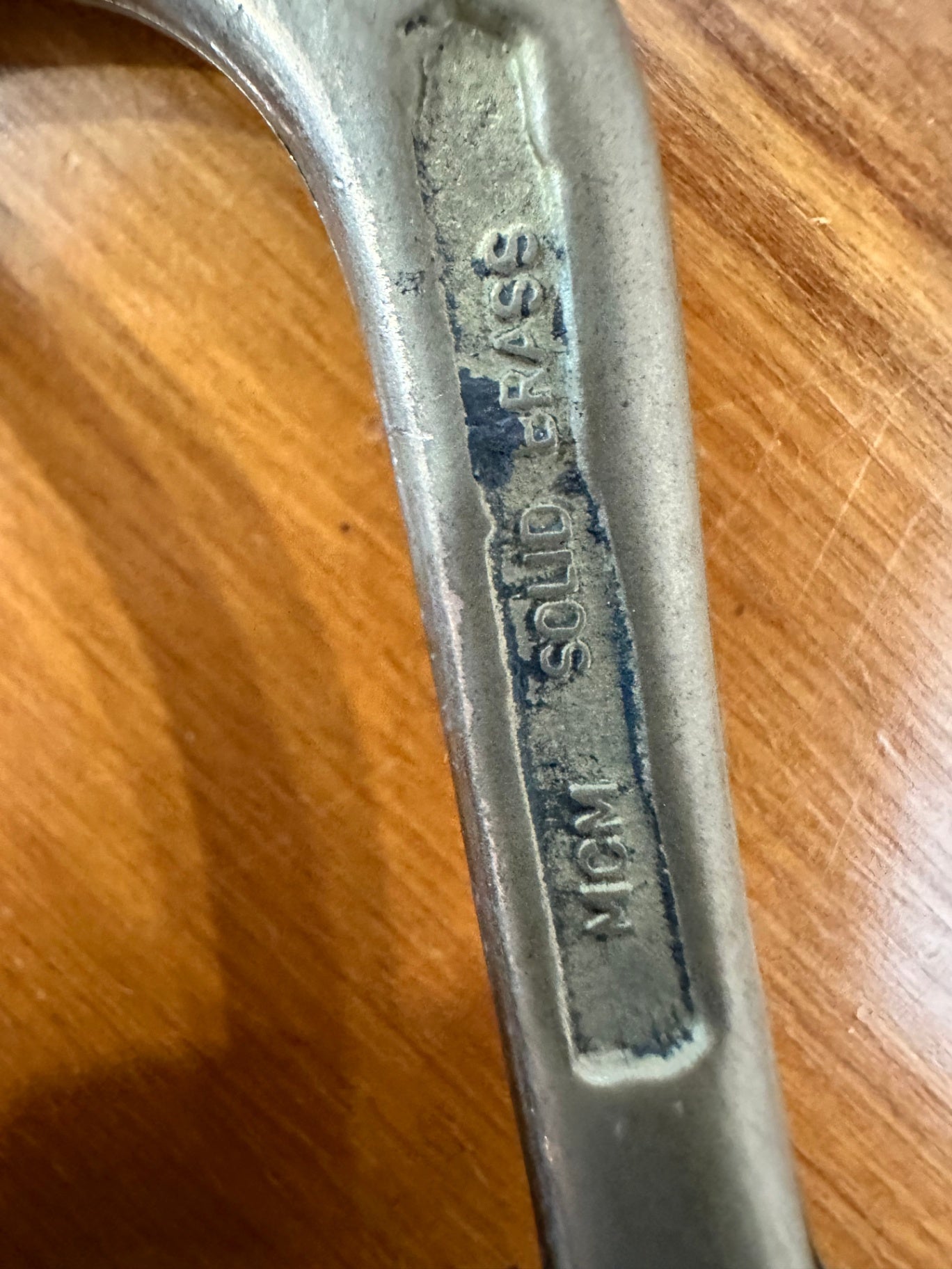 Vintage 90's - Woven Leather Belt - Brown