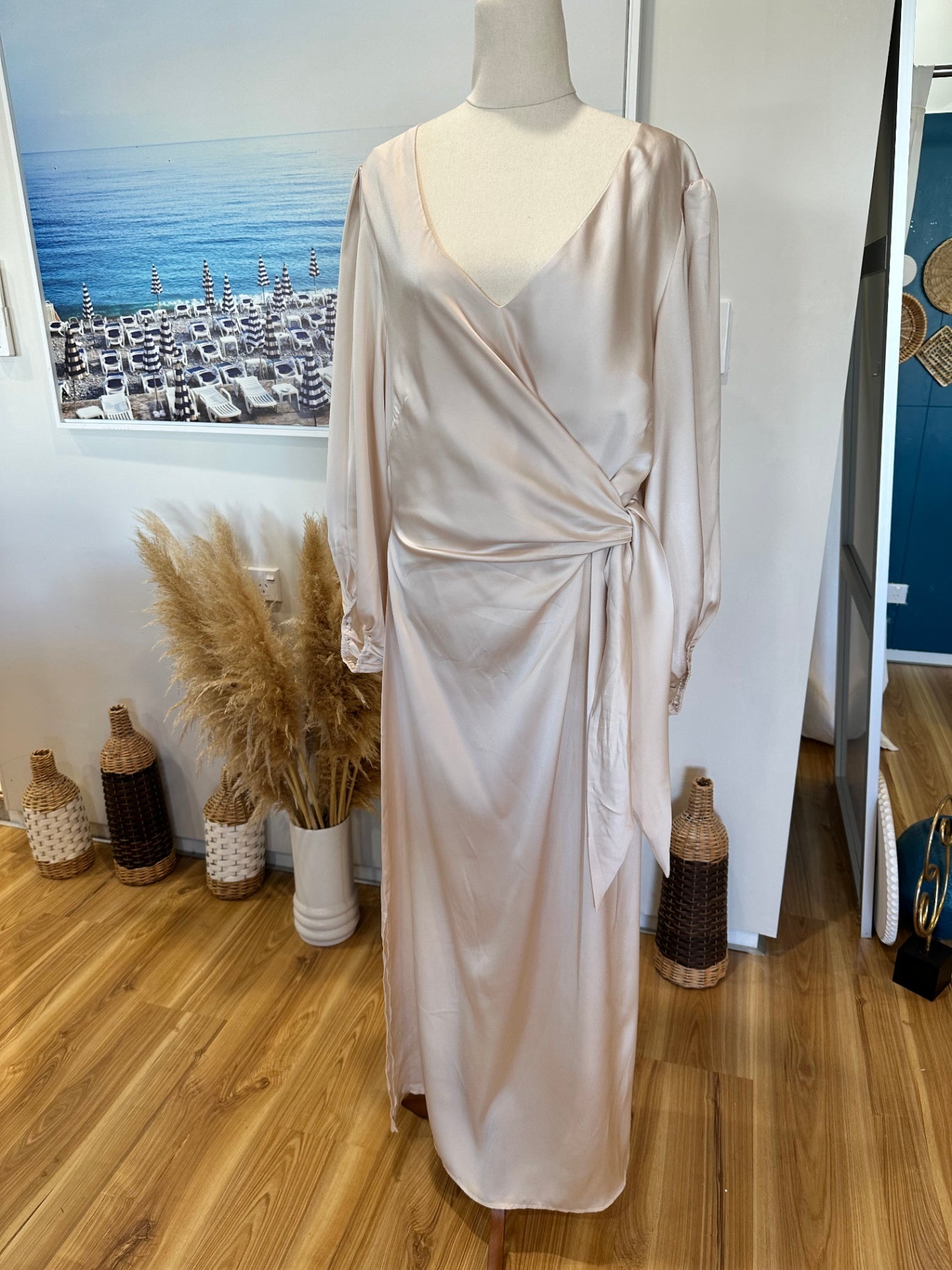 Esther + Co - Dress - Size 18 - Champagne - NEW