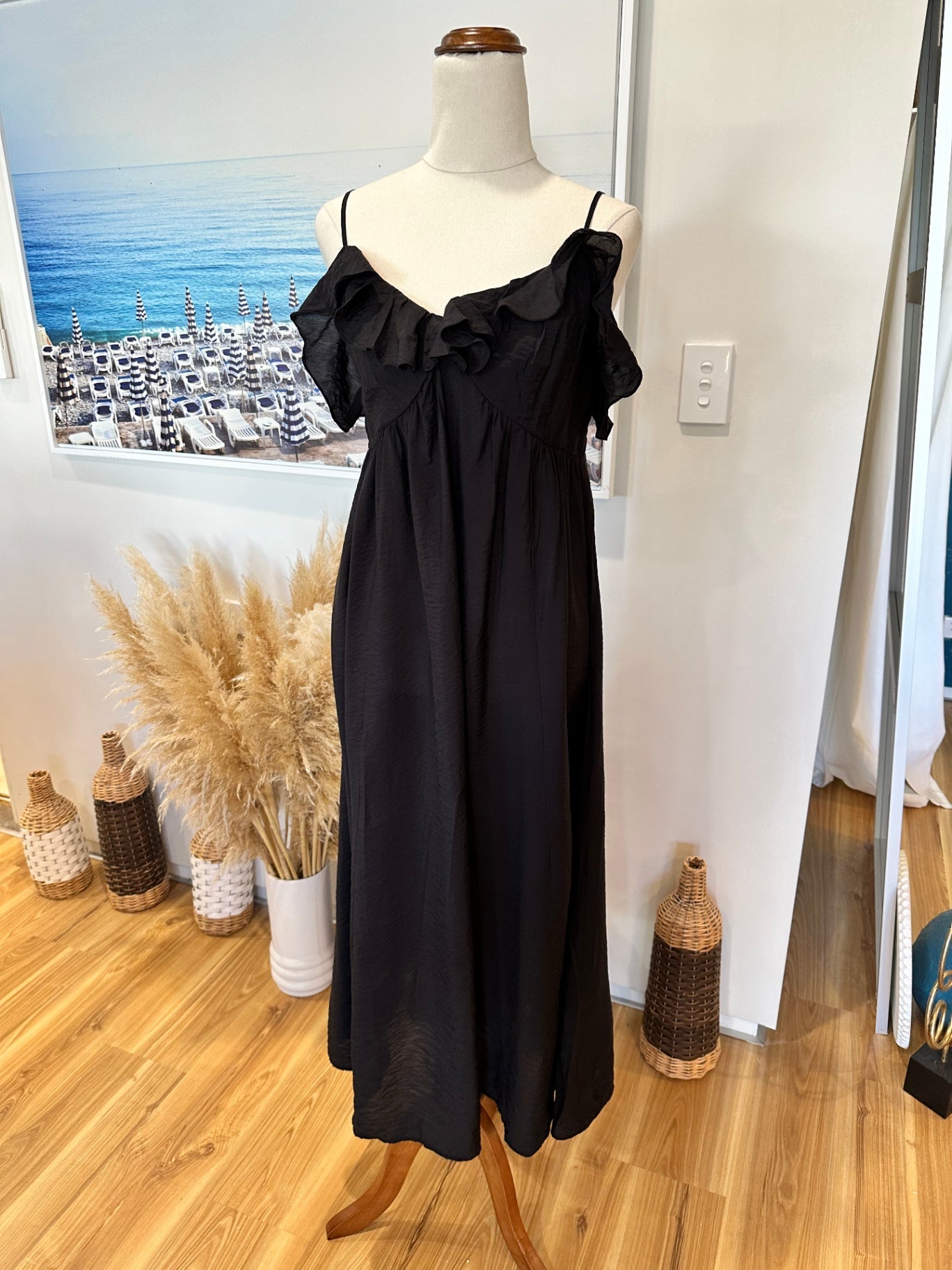 H&M - Summer Dress - Medium - Black