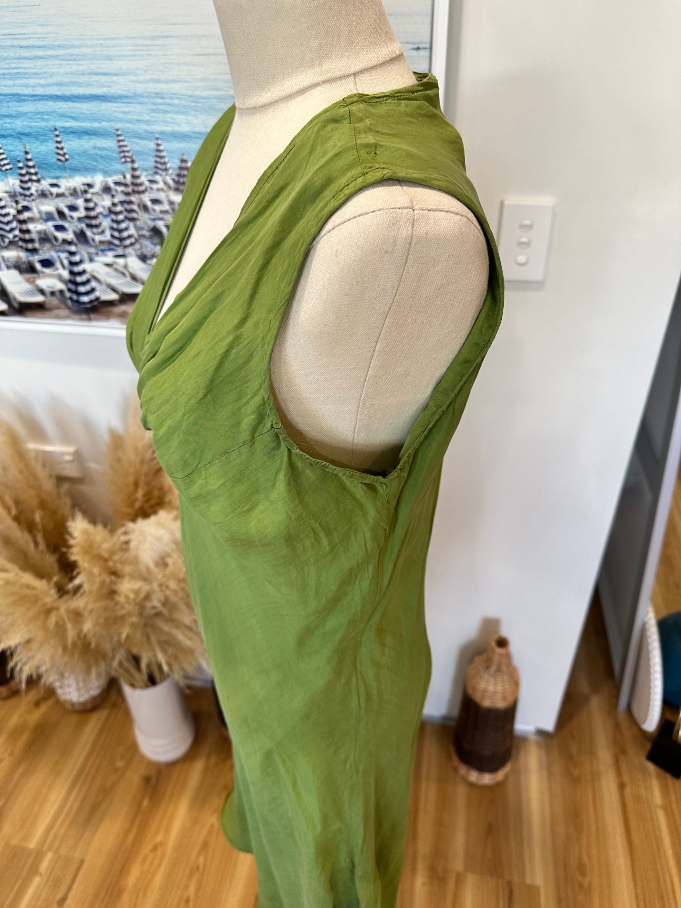 Made in Vietnam Dress - Small - Green