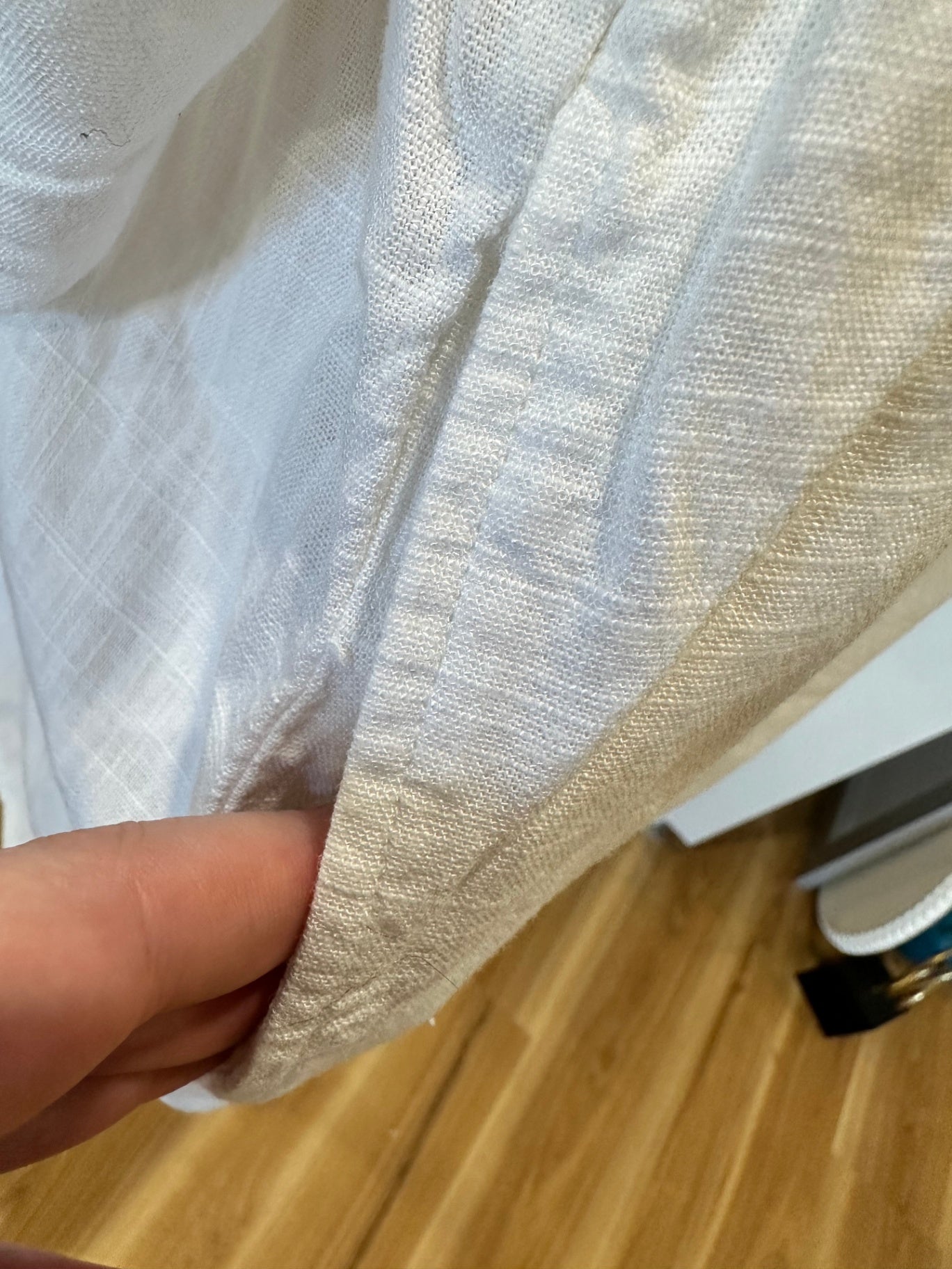 Dotti - Summer Dress - 30% Linen - Size 14 White