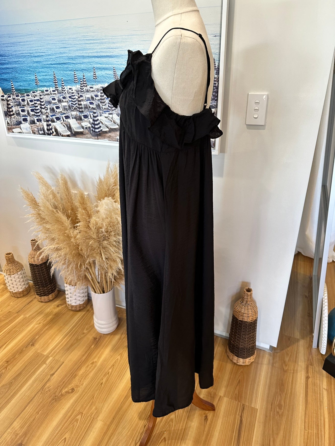 H&M - Summer Dress - Medium - Black