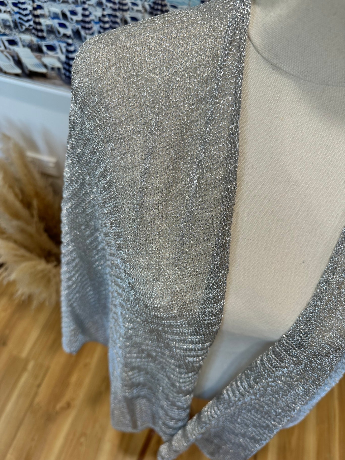 Boston Bailey - Silver - Shawl / Shrug - NEW