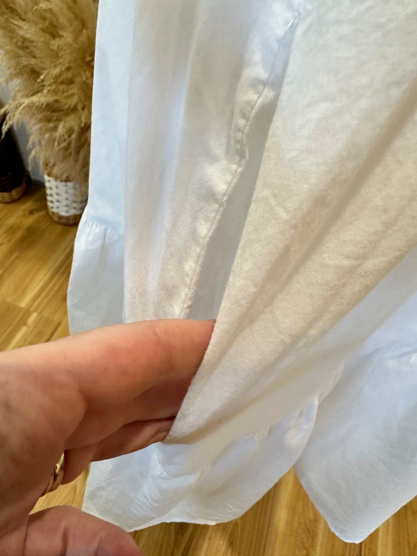 Betty Basics - 100% Cotton Dress - Size 12 - White