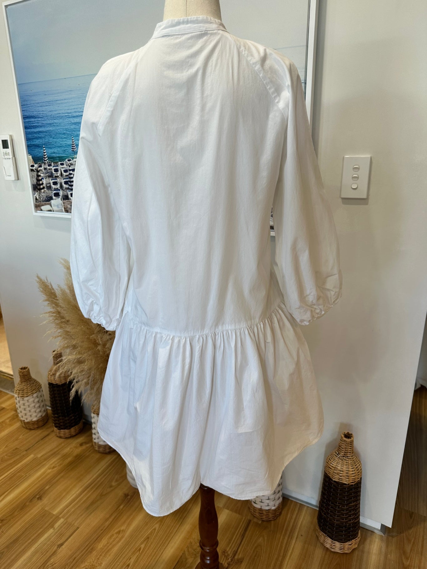 Zara - 100% Cotton - Dress - Small 