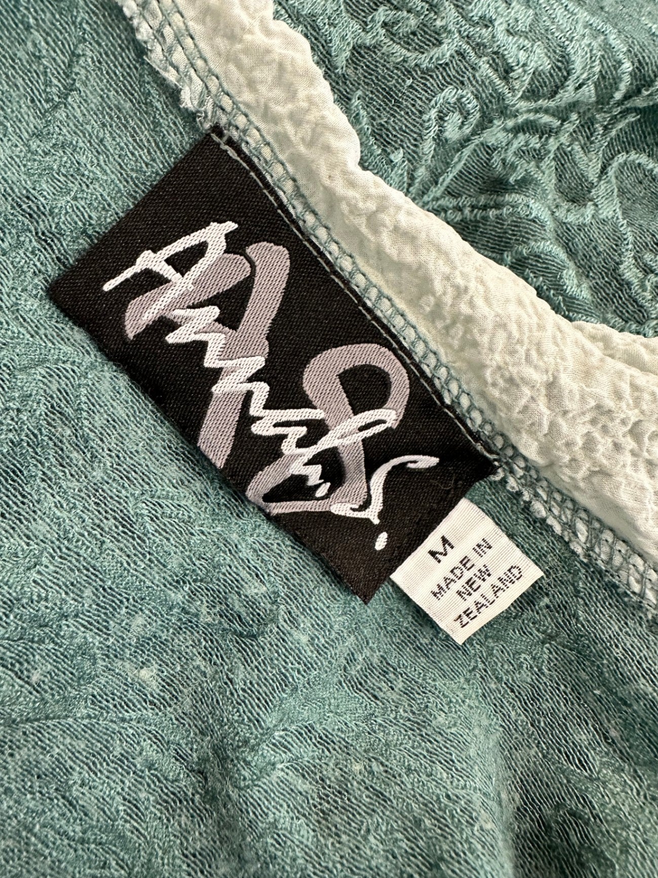 Annah Stretton - Cardigan - Medium - Green / Cream / Lace [Some pilling evident]