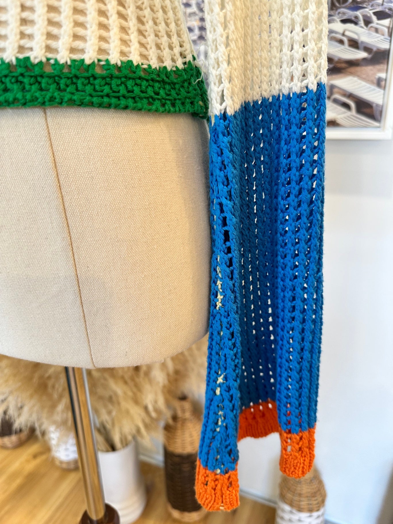 Mooloola - Crochet Jumper - Extra Small