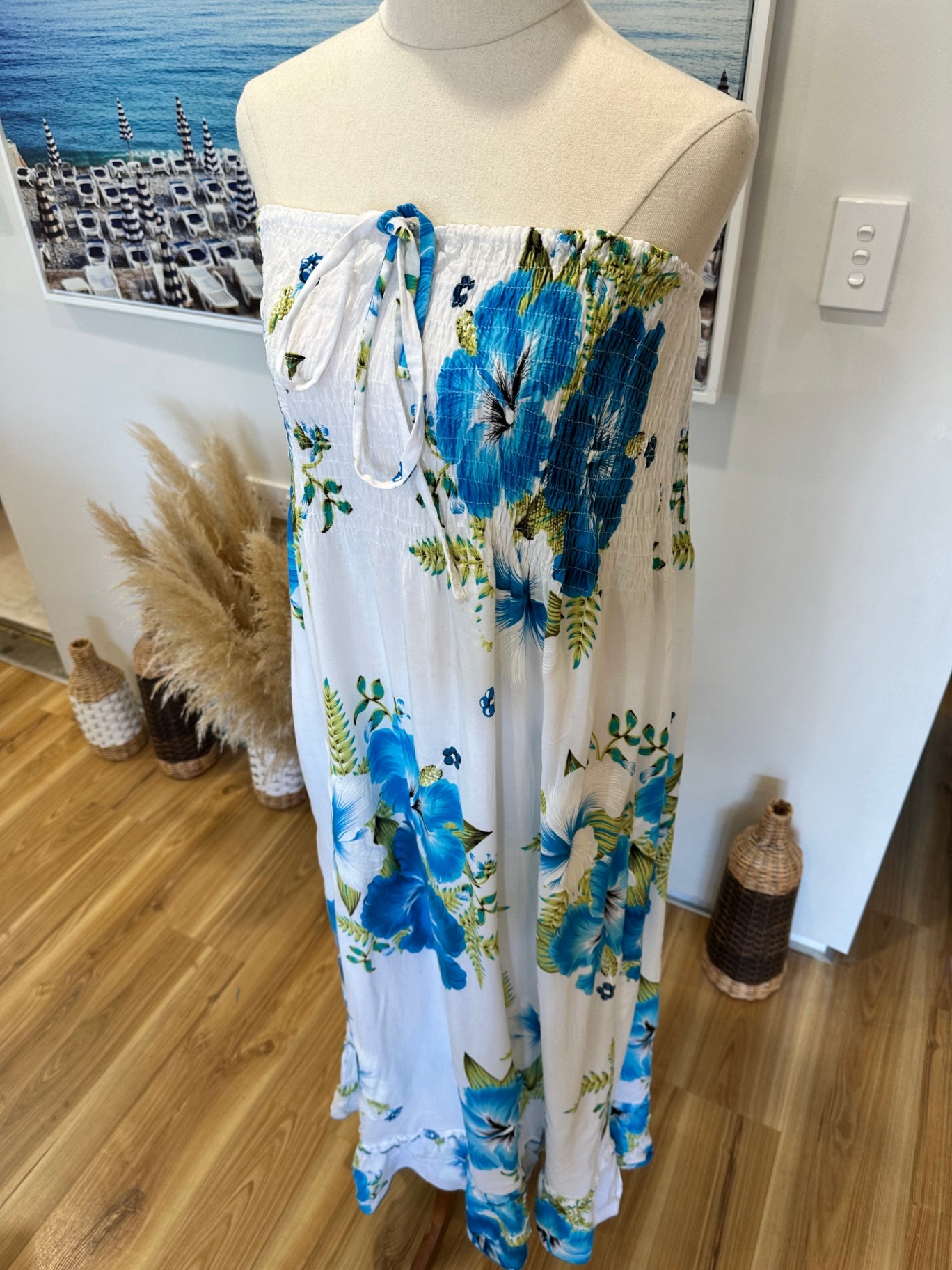 Tropical Summer Dress - One Size