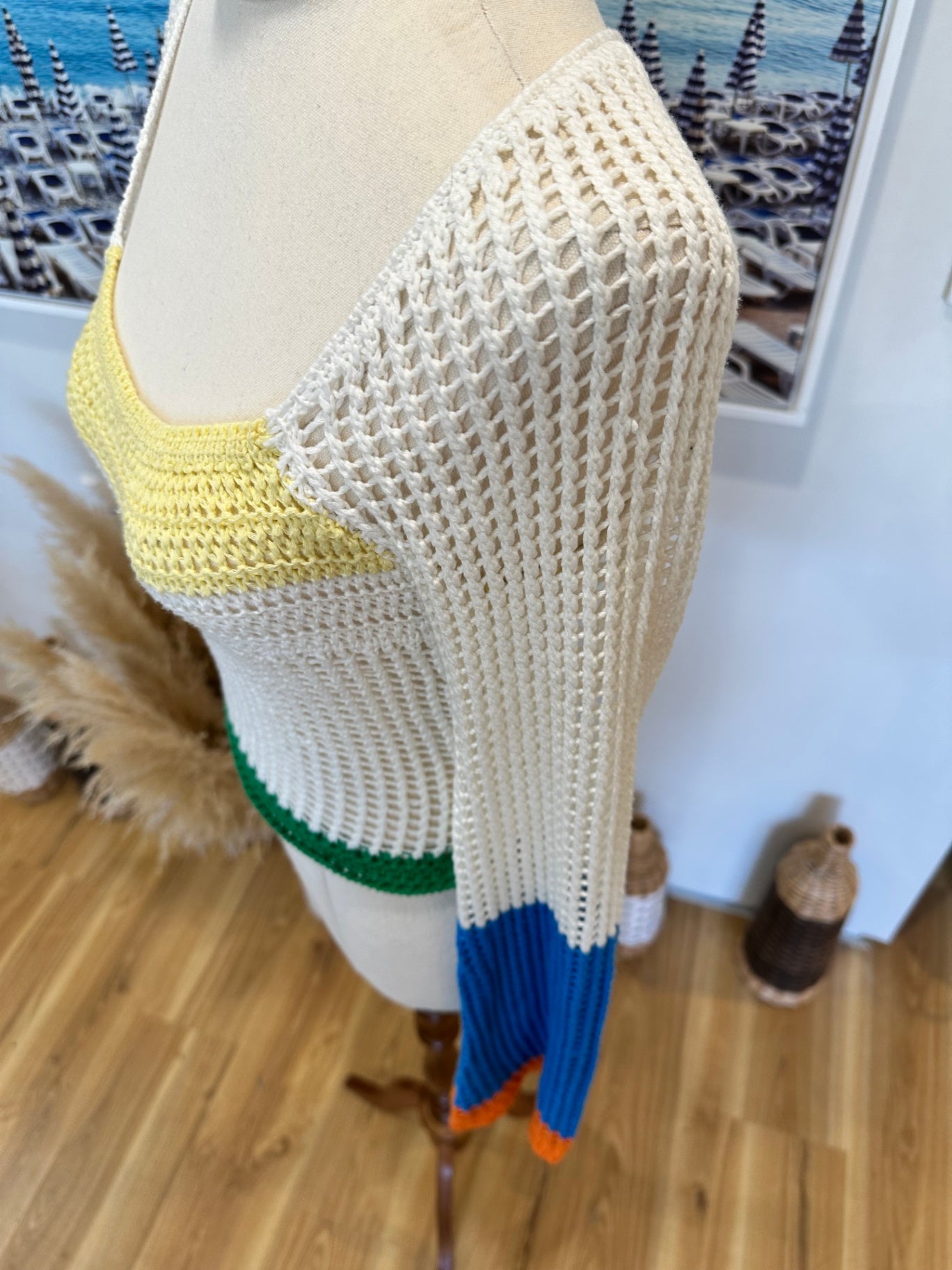 Mooloola - Crochet Jumper - Extra Small