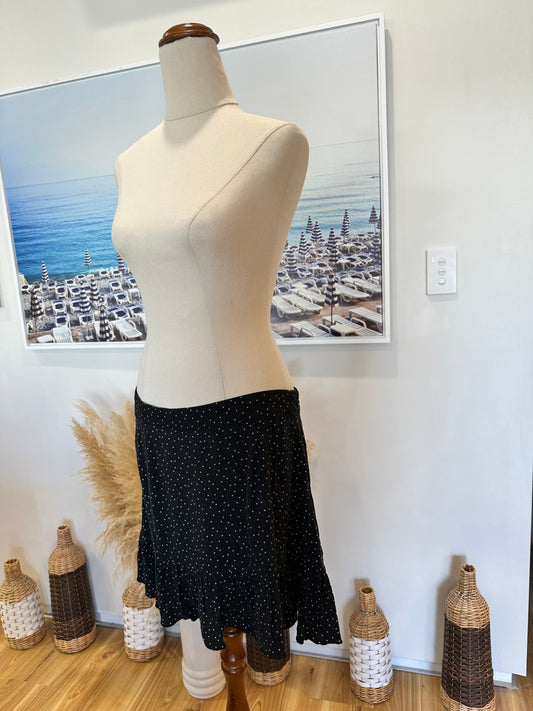 Glassons - Mini Skirt - Size 12 - Black