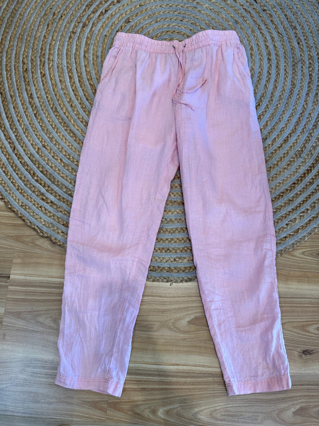 100% Linen - Pink Pants