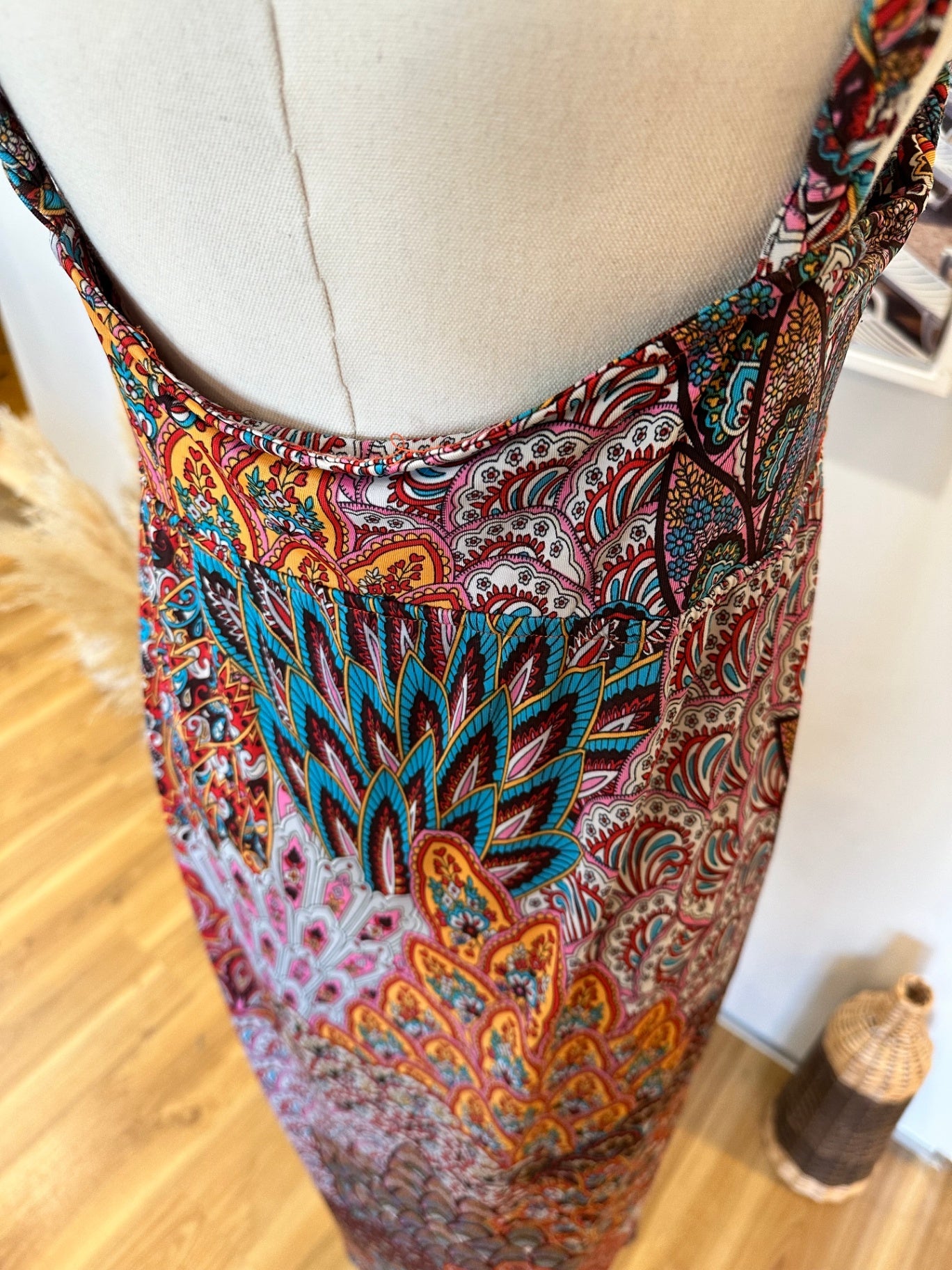 Bohemian Dress - Medium / Large - Multicolour