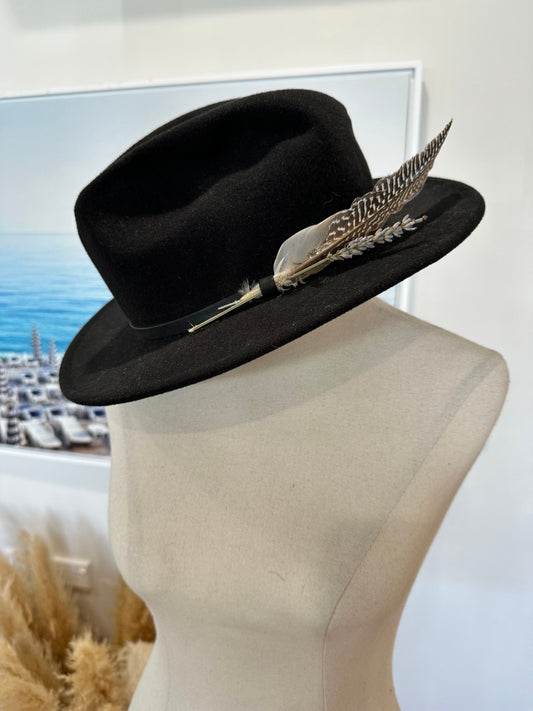 [SALE] Bohemian Hat - Black