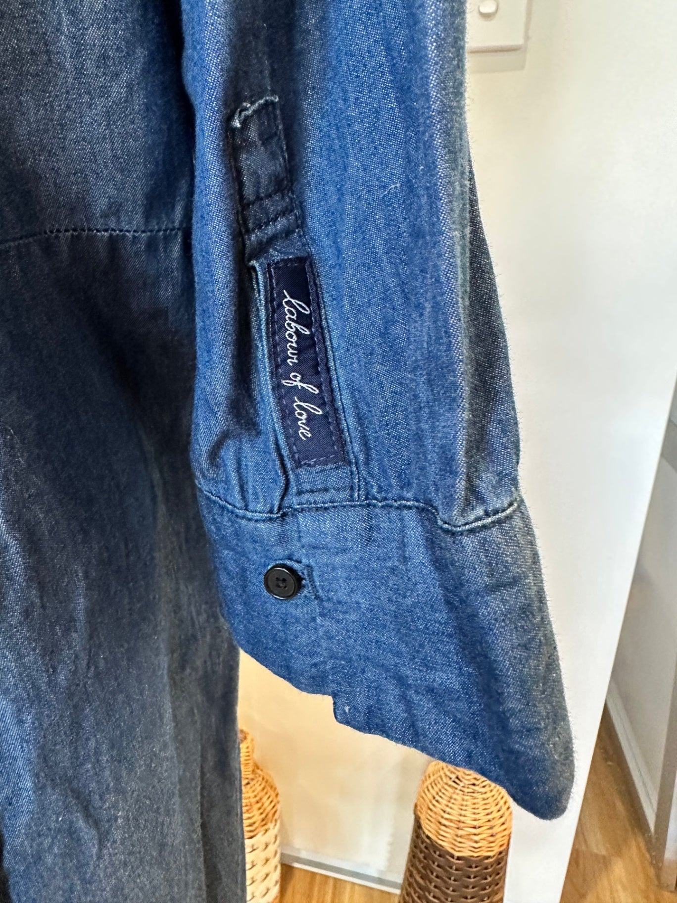 Bear Brothers - 100% Cotton - Denim Dress - Medium