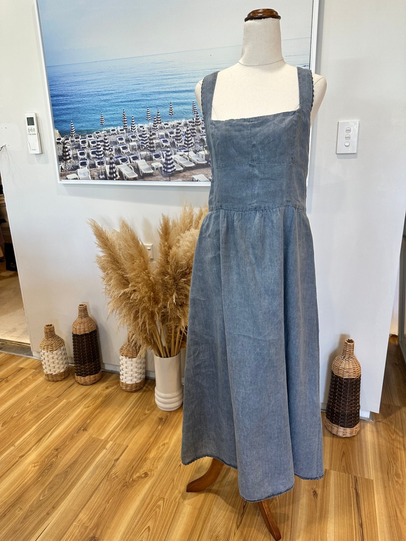 Zara - Denim Dress - Extra Large - Blue